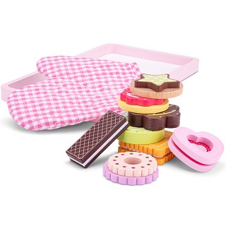 Sweet treats set with oven glove